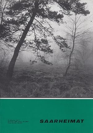 Bild des Verkufers fr Saarheimat Heft 11/1966 - 10. Jahrgang - Zeitschrift fr Kultur, Landschaft und Volkstum (u.a. Herrschaftliches Bauen in Ottweiler). Hrsg. Saarlndischer Kulturkreis zum Verkauf von Versandantiquariat Nussbaum