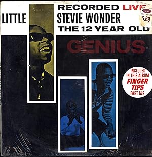 Seller image for Little Stevie Wonder '12 Year Old Genius' Recorded Live / Included in this album 'Finger Tips' Part 1&2 (VINYL MOTOWN / R&B LP) for sale by Cat's Curiosities