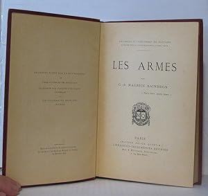 Imagen del vendedor de Les armes a la venta por Librairie Albert-Etienne