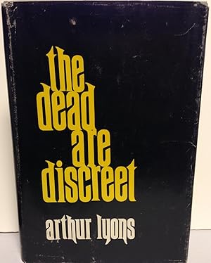 Seller image for the dead are discreet for sale by Philosopher's Stone Books