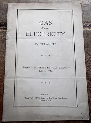 Gas Versus Electricity