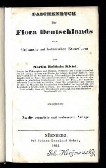 Taschenbuch der Flora Deutschlands.