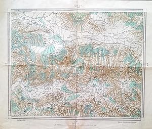[MAP of MAGNESIA - AEGEAN REGION] Manisa - Soma, Izmir, Aydin.