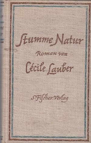 Stumme Natur ; Roman / Cécile Lauber
