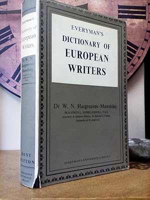 Seller image for Everyman's Dictionary of European Writers for sale by Newtown Rare Books