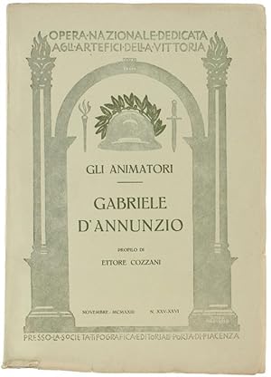 GABRIELE D'ANNUNZIO. Profilo.: