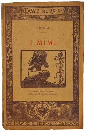 Imagen del vendedor de I MIMI.: a la venta por Bergoglio Libri d'Epoca