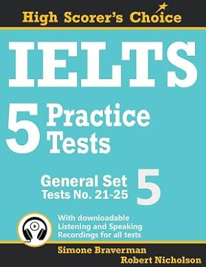 Seller image for IELTS 5 Practice Tests, General Set 5: Tests No. 21-25 (Paperback or Softback) for sale by BargainBookStores