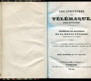 Les Aventures de Telemaques Fils D'Ulysses, 2 Bände in einem Buch.