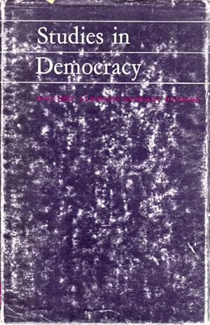 Seller image for Studies in Democracy for sale by Goulds Book Arcade, Sydney