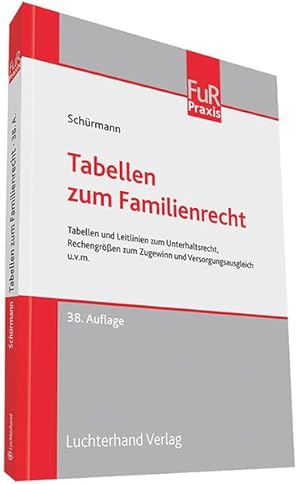 Seller image for Tabellen zum Familienrecht for sale by getbooks GmbH