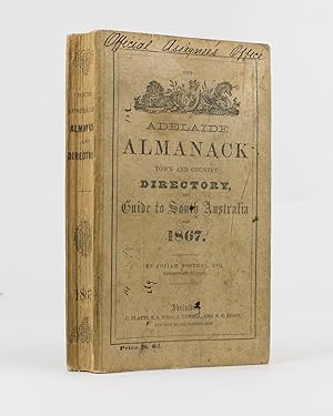 Bild des Verkufers fr The Adelaide Almanack, Town and Country Directory, and Guide to South Australia for 1867 zum Verkauf von Michael Treloar Booksellers ANZAAB/ILAB