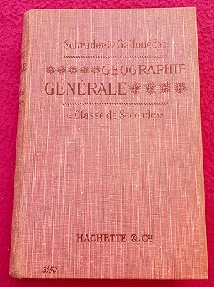 Bild des Verkufers fr GEOGRAPHIE GENERALE - CLASSE DE SECONDE zum Verkauf von LE BOUQUINISTE