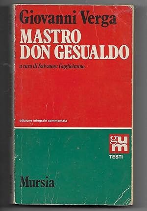 Immagine del venditore per Mastro don Gesualdo venduto da Libreria Oltre il Catalogo