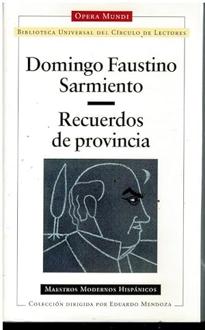 Immagine del venditore per RECUERDOS DE PROVINCIA. Prlogo de Anna Caball. venduto da angeles sancha libros