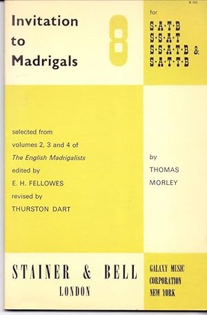 Invitation to Madrigals: v. 8