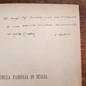 La poesia della famiglia in Italia. Antologia domestica. Poesie e prose moderne.