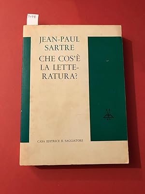 Immagine del venditore per Che cos' la letteratura? venduto da LIBRERIA XODO