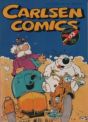 Prospekt CARLSEN COMICS Nr. 18, Oktober 1992 - März 1993.