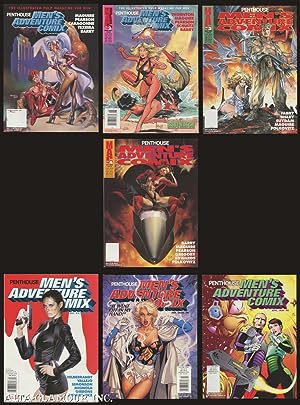 PENTHOUSE MEN'S ADVENTURE COMIX; The Illustrated Pulp Magazine for Men Nos. 1-7 [A Complete Run]