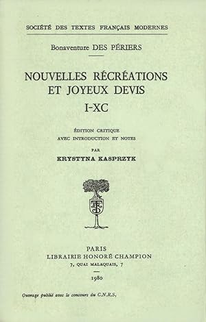 Image du vendeur pour Nouvelles rcrations et joyeux devis, I-XC mis en vente par Calepinus, la librairie latin-grec