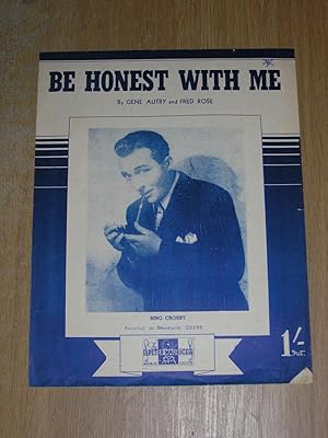 Imagen del vendedor de Be Honest With Me a la venta por Neo Books