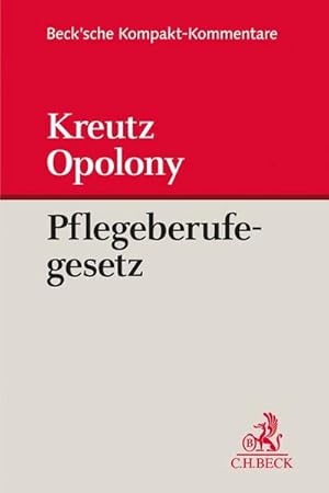 Immagine del venditore per Gesetz ber die Pflegeberufe venduto da BuchWeltWeit Ludwig Meier e.K.