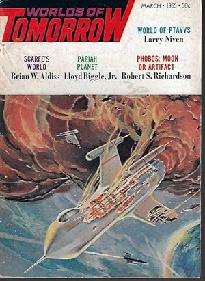 Seller image for WORLDS OF TOMORROW: March, Mar. 1965 ("World of Ptavvs") for sale by Books from the Crypt