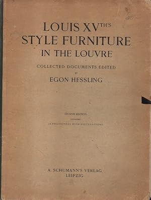 Image du vendeur pour Louis XVth's Style Furniture in the Louvre. mis en vente par Versandantiquariat Boller