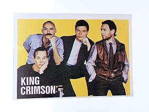 CROMO SUPER MUSICAL 19. KING CRIMSON. Eyder, Circa 1980
