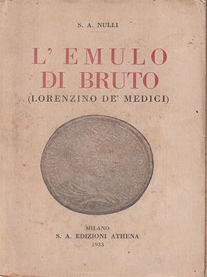 Bild des Verkufers fr L'emulo di Bruto zum Verkauf von Librodifaccia