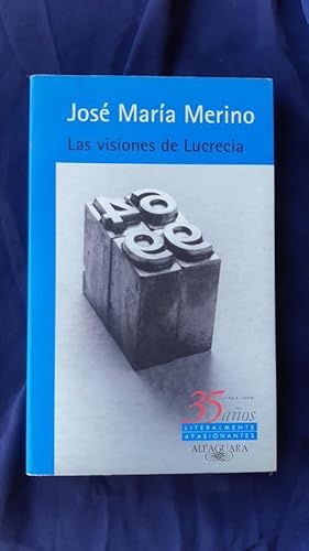 Seller image for Las visiones de Lucrecia for sale by Llibreria Fnix