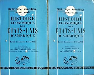 Histoire économique des Etats-Unis d'Amérique.