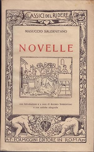 Imagen del vendedor de Novelle Con introduzione e a cura di Andrea Sorrentino a la venta por Libreria Tara