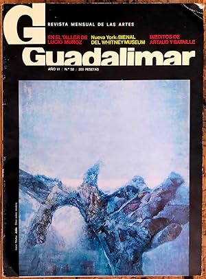 Guadalimar. Revista mensual de las Artes. Año VI, nº58, 1981