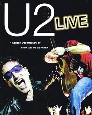 Imagen del vendedor de U2 Live : A Concert Documentary : a la venta por Sapphire Books