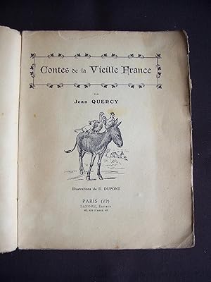 Imagen del vendedor de Contes de la vieille France a la venta por Librairie Ancienne Zalc
