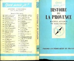 Imagen del vendedor de Que sais-je? N 149 Histoire de la Provence a la venta por Le-Livre