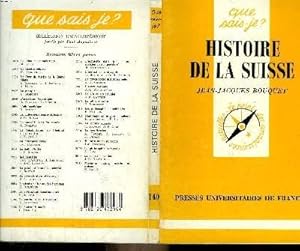 Image du vendeur pour Que sais-je? N 140 Histoire de la Suisse mis en vente par Le-Livre