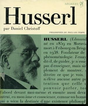 Bild des Verkufers fr Husserl ou le retour aux choses zum Verkauf von Librairie Le Nord