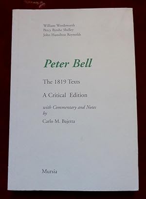 Seller image for Peter Bell - The 1819 Texts - A Critical Edition for sale by Cadeby Books