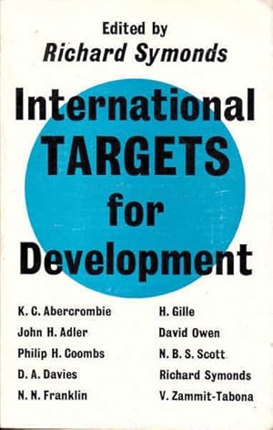 Immagine del venditore per International Targets for Development venduto da Goulds Book Arcade, Sydney