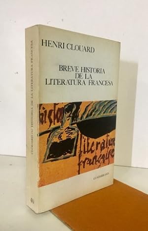 BREVE HISTORIA DE LA LITERATURA FRANCESA