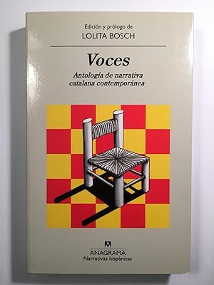 Imagen del vendedor de Voces. Antologa de narrativa catalana contempornea a la venta por SELECTA BOOKS