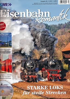 Bild des Verkufers fr SWR Eisenbahn Romantik Heft 3/2015: Starke Loks fr steile Strecken (ohne DVD!). zum Verkauf von Versandantiquariat  Rainer Wlfel