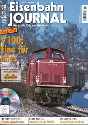 Bild des Verkufers fr Eisenbahn Journal Heft 2/2013: V100: Eine fr alles (ohne DVD!). zum Verkauf von Versandantiquariat  Rainer Wlfel