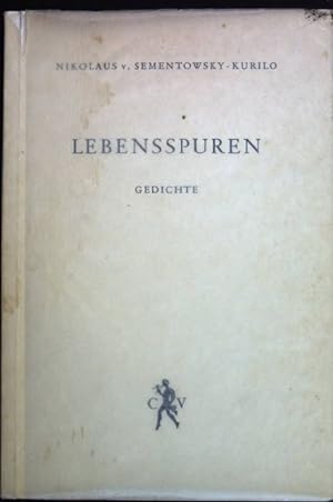 Bild des Verkufers fr Lebensspuren, Gedichte zum Verkauf von books4less (Versandantiquariat Petra Gros GmbH & Co. KG)