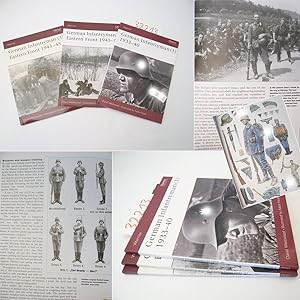 Bild des Verkufers fr German Infantryman 1933 - 1940, 1 - 3 * 3 Hefte ( v o l l s t  n d i g ) zum Verkauf von Galerie fr gegenstndliche Kunst