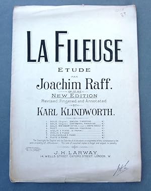 La Fileuse. Etude, Op 157, No 2