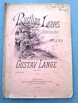 Rustling Leaves (Blatterrauschen) Op. 294 - piano solo
